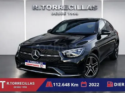 Usado Mercedes GLC300e 306 CV (225 kW) 2022 Negro SUV