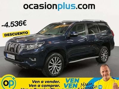 Begagnad Toyota Land Cruiser 177 HK (130 kW) 2018 Blå SUV