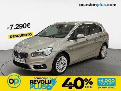 Usado BMW 218 Active Tourer 150 CV (110 kW) 2017 Gris plata Monovolumen