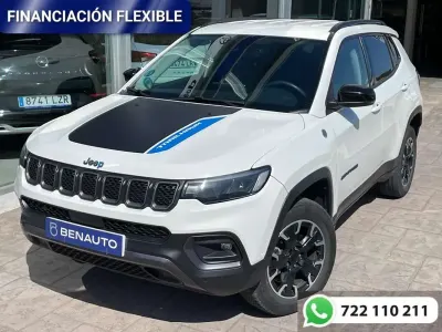 Usado Jeep Compass Trailhawk 241 CV (177 kW) 2022 Blanco SUV