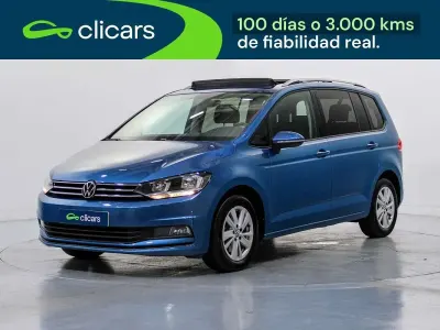 Usado VW Touran Advance 122 CV (89 kW) 2021 Azul Monovolumen