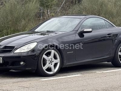 Usado Mercedes SLK200 163 CV (119 kW) 2004 Negro Descapotable