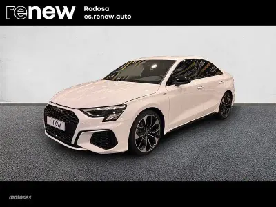 Usado Audi A3 150 CV (110 kW) 2022 Blanco Berlina