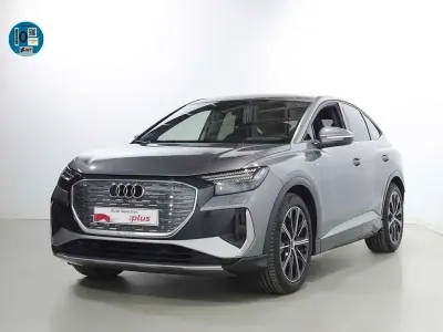 Usado Audi Q4 Sportback e-tron S-Line 219 kW (299 CV) 2023 Gris SUV