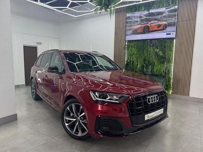 Usado Audi Q7 S-Line 381 CV (280 kW) 2020 Granate SUV