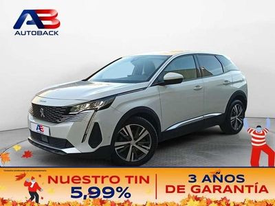 Blanco Usado 2021 Peugeot 3008 Allure SUV | 14.402 € (Buen precio)