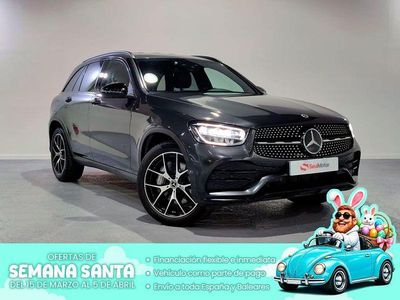 Usado Mercedes GLC300 245 CV (180 kW) 2021 Gris / plata SUV