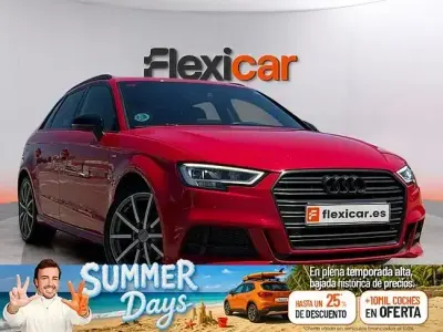 Usado Audi A3 S-Line 150 CV (110 kW) 2019 Rojo Berlina