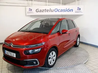 Usado Citroën C4 Picasso Feel 120 CV (88 kW) 2017 Rojo Monovolumen
