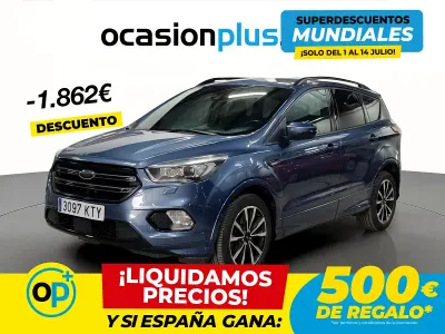 Usado Ford Kuga ST-Line 176 CV (129 kW) 2019 Azul SUV