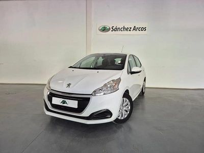 Käytetty Peugeot 208 Access 75 HP (55 kW) 2017 Valkoinen Viistoperä