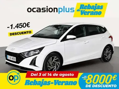 Usado Hyundai i20 101 CV (74 kW) 2024 Blanco Utilitario