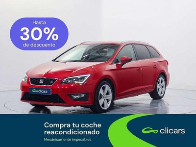 Usado Seat Leon ST FR 150 CV (110 kW) 2015 Rojo Familiar