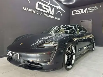 Usado Porsche Taycan Turbo 500 kW (680 CV) 2020 Gris Berlina