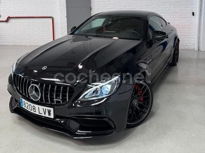 Usado Mercedes C63S AMG 510 CV (375 kW) 2018 Negro Coupe