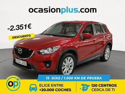 Rojo Usado 2015 Mazda CX-5 Luxury SUV | 12.623 € (Buen precio)