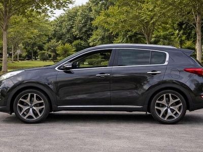 Usado Kia Sportage GT-Line 136 CV (100 kW) 2017 Negro SUV