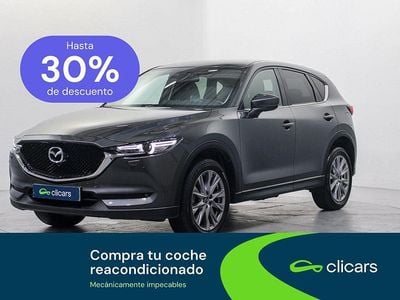 Usado Mazda CX-5 Signature 165 CV (121 kW) 2019 Gris / plata SUV