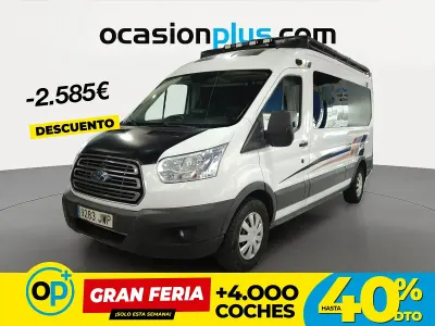 Usado Ford Transit Trend 130 CV (95 kW) 2017 Blanco Familiar