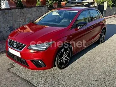 Usado Seat Ibiza FR 150 CV (110 kW) 2018 Rojo Utilitario