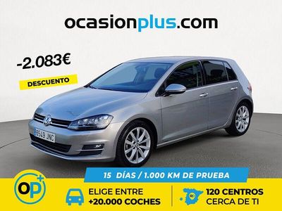 Gris Usado 2016 VW Golf VII Sportline Utilitario | 14.490 € (Precio justo)