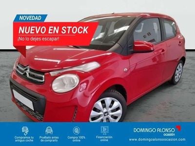 Usado Citroën C1 Feel 82 CV (60 kW) 2017 Rojo Utilitario