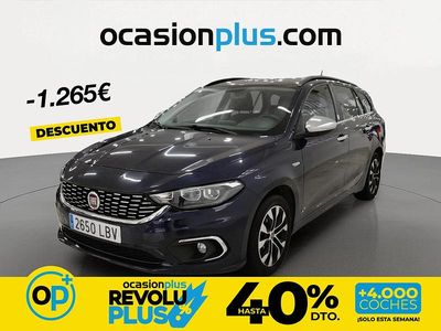Usado Fiat Tipo Mirror 120 CV (88 kW) 2019 Azul Familiar
