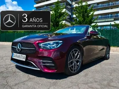 Usado Mercedes E220 194 CV (142 kW) 2022 Burdeos Descapotable