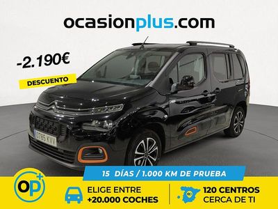 Negro Usado 2019 Citroën Berlingo Shine Monovolumen | 18.390 € (Precio justo)