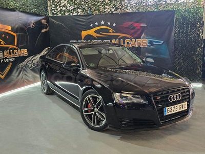 Usado Audi A8L S-Line 350 CV (257 kW) 2011 Negro Berlina