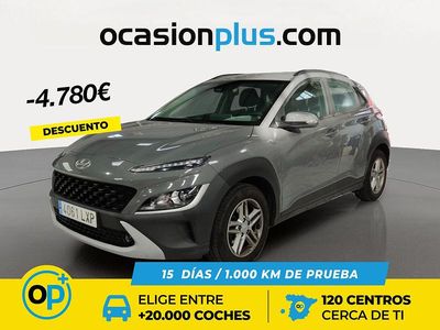 Usado Hyundai Kona 120 CV (88 kW) 2022 Gris SUV