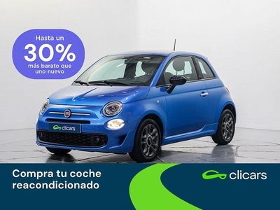 Azul Usado 2021 Fiat 500 Connect Utilitario | 9990 € (Precio justo)