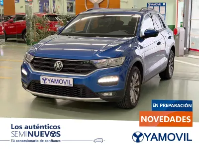 Usado VW T-Roc Advance 110 CV (80 kW) 2020 Azul SUV