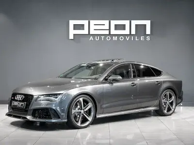 Usado Audi A7 Sportback 560 CV (411 kW) 2014 Gris / plata Utilitario