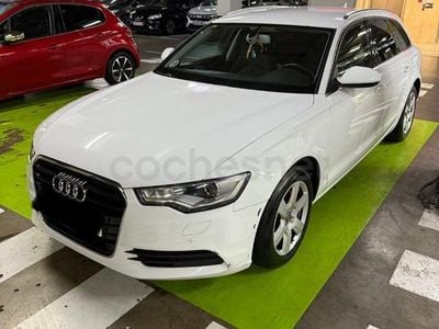 Usado Audi A6 177 CV (130 kW) 2013 Blanco Familiar