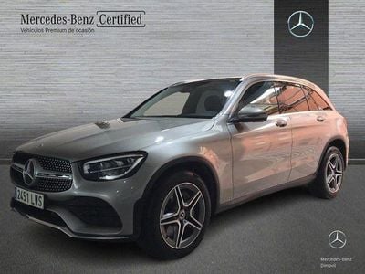 Brugt Mercedes GLC220 194 HK (142 kW) 2021 Sølv