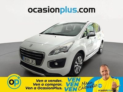 Usado Peugeot 3008 Style 131 CV (96 kW) 2015 Blanco Familiar