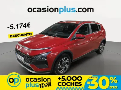 Usado Hyundai Bayon 100 CV (73 kW) 2024 Rojo SUV