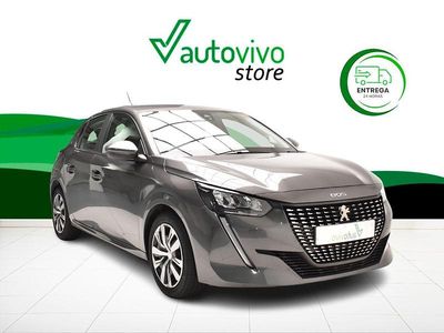 Usado Peugeot 208 Active 75 CV (55 kW) 2020 Gris Utilitario