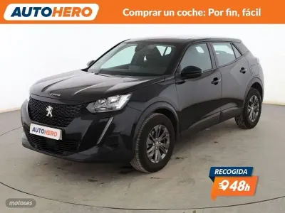 Usado Peugeot 2008 Active 110 CV (80 kW) 2022 Negro SUV