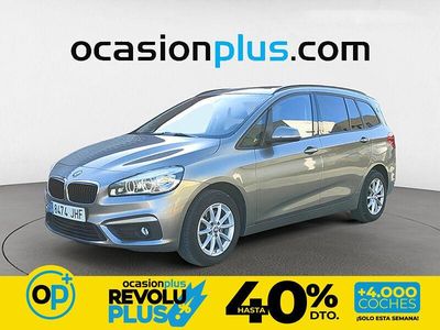 Usado BMW 218 Gran Tourer 150 CV (110 kW) 2015 Gris plata Monovolumen