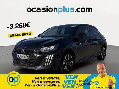 Usado Peugeot 208 Allure 100 CV (73 kW) 2025 Negro Utilitario