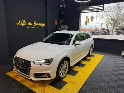 Usado Audi A4 S-Line 150 CV (110 kW) 2017 Blanco Familiar