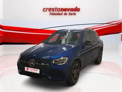 Käytetty Mercedes GLC220 194 HP (142 kW) 2021 Sininen Katumaasturi