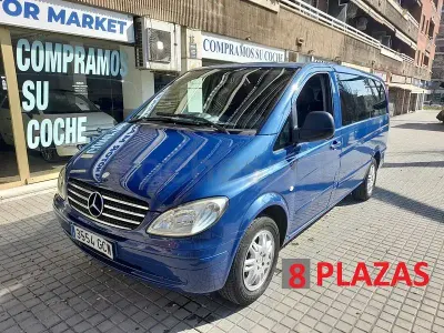 Usado Mercedes Viano 150 CV (110 kW) 2008 Azul Monovolumen