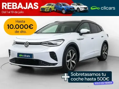 Usado VW ID.4 GTX 250 kW (340 CV) 2022 Blanco SUV