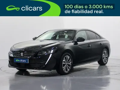 Usado Peugeot 508 Allure 130 CV (95 kW) 2022 Negro Berlina
