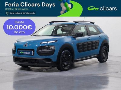 Usado Citroën C4 Cactus Feel 82 CV (60 kW) 2018 Azul Utilitario