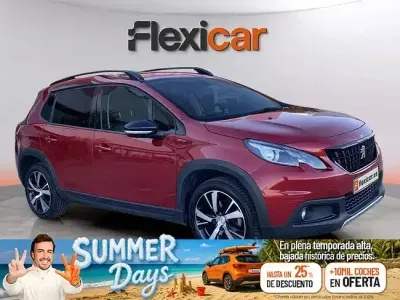 Usado Peugeot 2008 GT-line 130 CV (95 kW) 2017 Rojo SUV