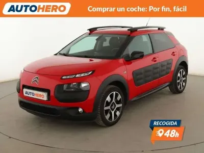 Usado Citroën C4 Cactus Feel 99 CV (72 kW) 2015 Rojo Utilitario